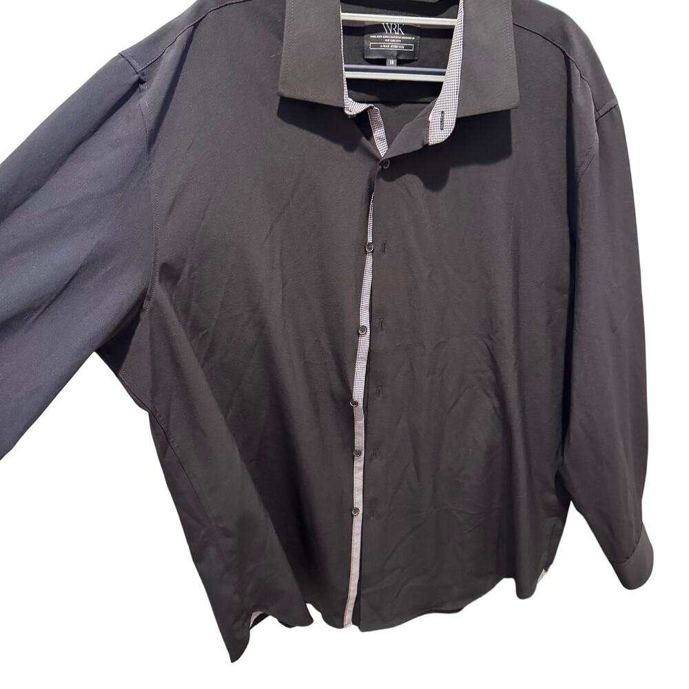 WRK 4-Way Stretch Button Up